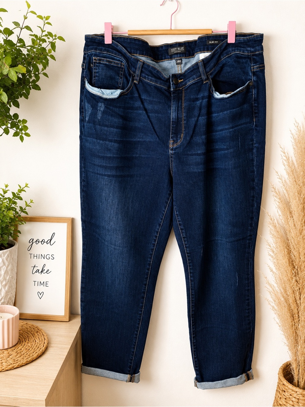 Judy Blue Dark Wash Skinny Jeans